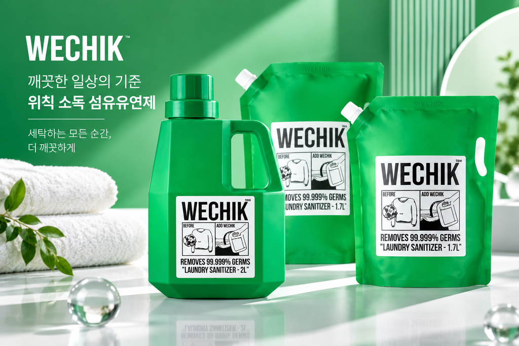 위칙 소독 섬유유연제 2L 리필 1.7L 2개 무향 항균 세탁세제 추천 제품 이미지