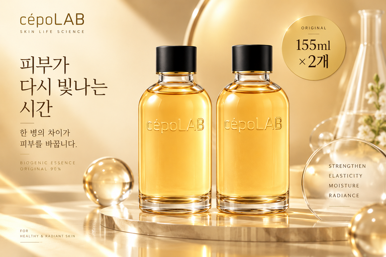 세포랩 바이오제닉 에센스 오리지널 90% 155ml 2개 기획세트 수분 에센스 추천