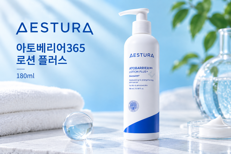 에스트라 아토베리어365 로션 플러스 180ml 민감 피부 보습 로션 페이스로션 추천