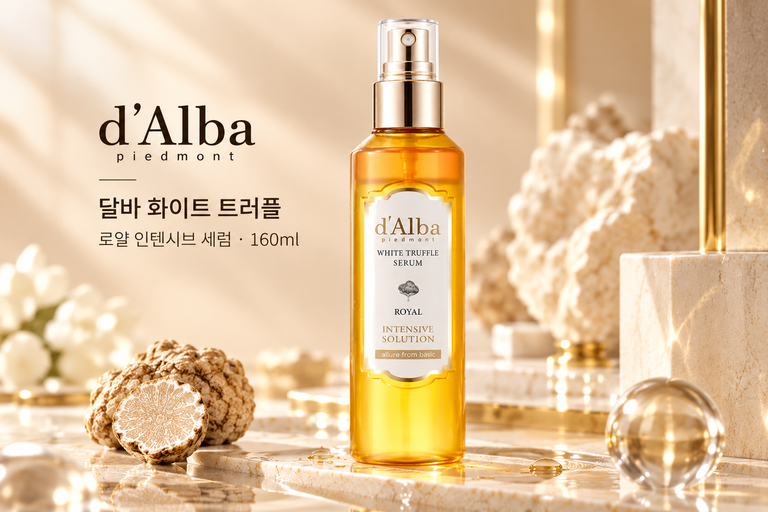 달바 화이트 트러플 로얄 인텐시브 세럼 160ml 대용량 페이스 세럼 추천