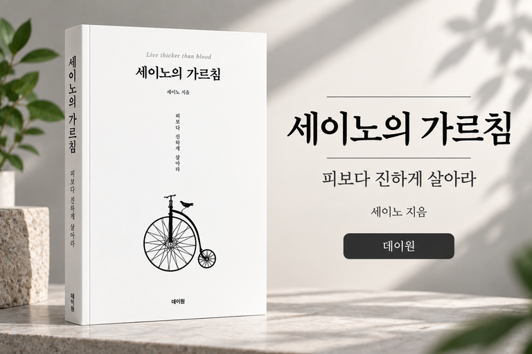 세이노의 가르침 피보다 진하게 살아라 자기계발 책 세이노 데이원
