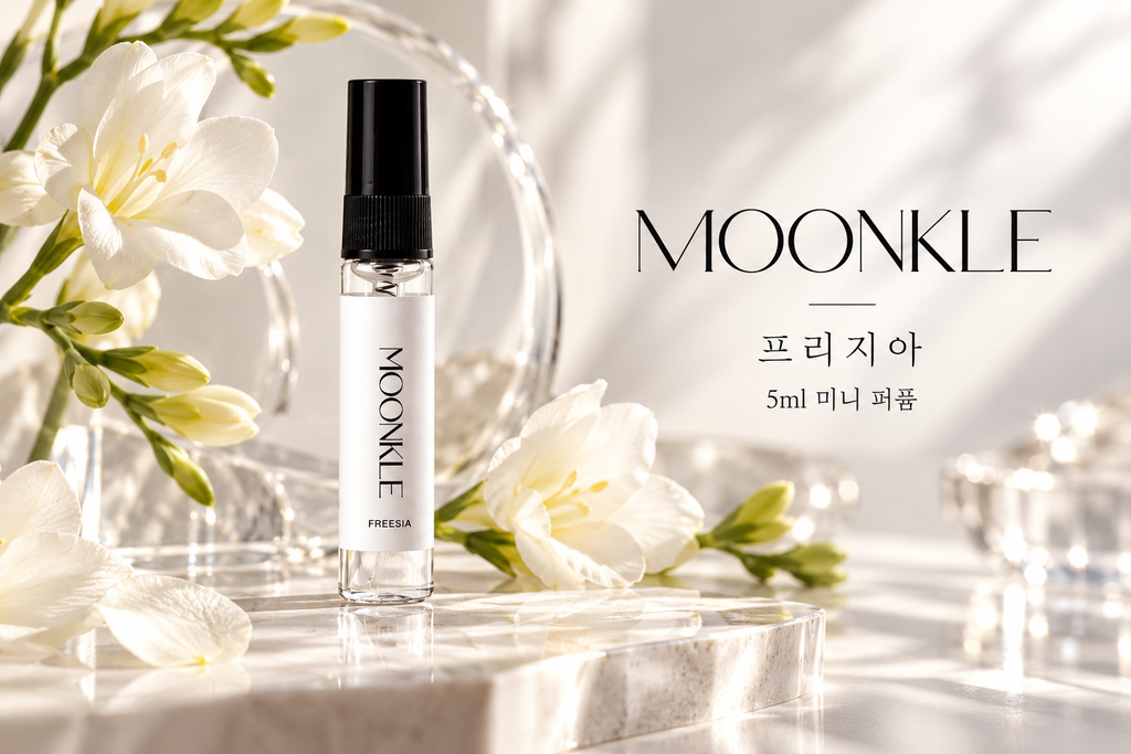 뭉클 프리지아 니치 향수 5ml 휴대용 미니 퍼퓸 오드퍼퓸 스프레이 제품 이미지