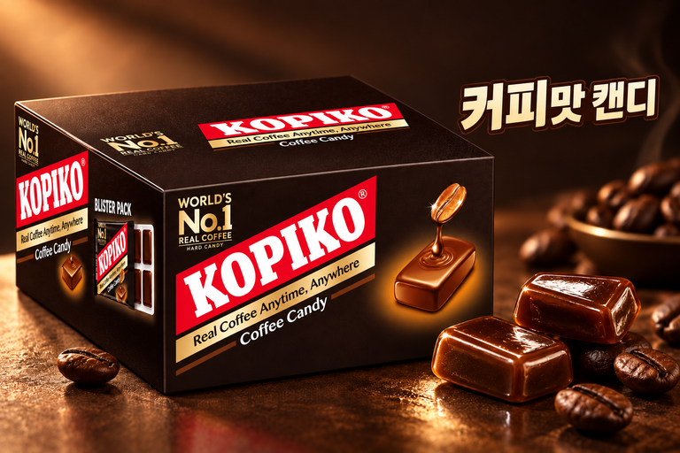 코피코 커피맛 캔디 12p 384g 커피사탕 간식 추천