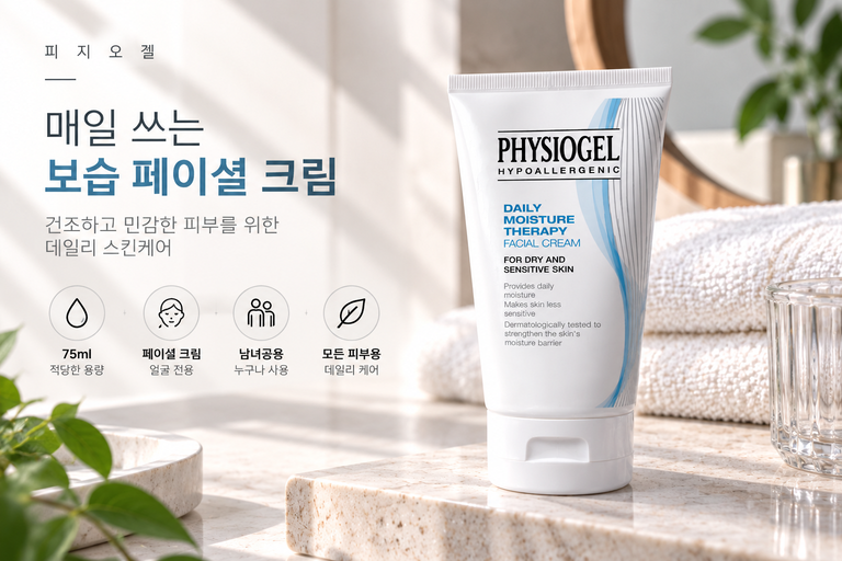 피지오겔 데일리 모이스처 테라피 페이셜 크림 75ml 보습크림
