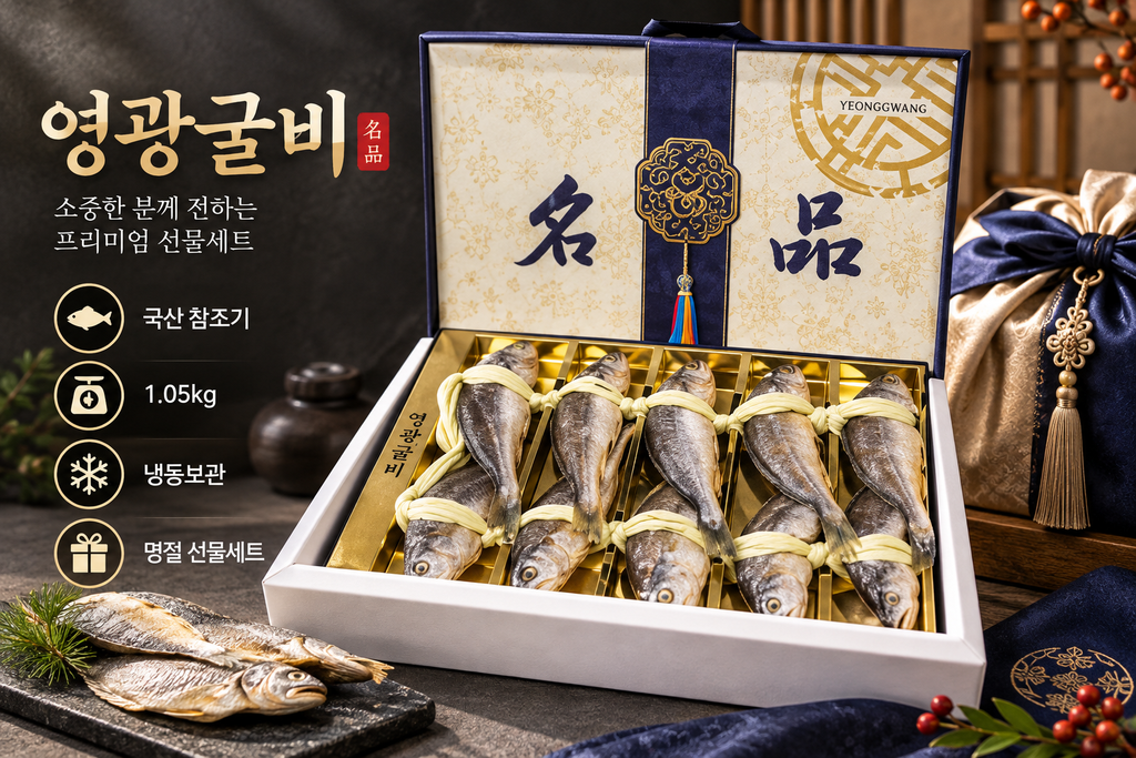 영광굴비 선물세트 국산 참조기 법성포 굴비 명절 추석선물 추천 제품 이미지