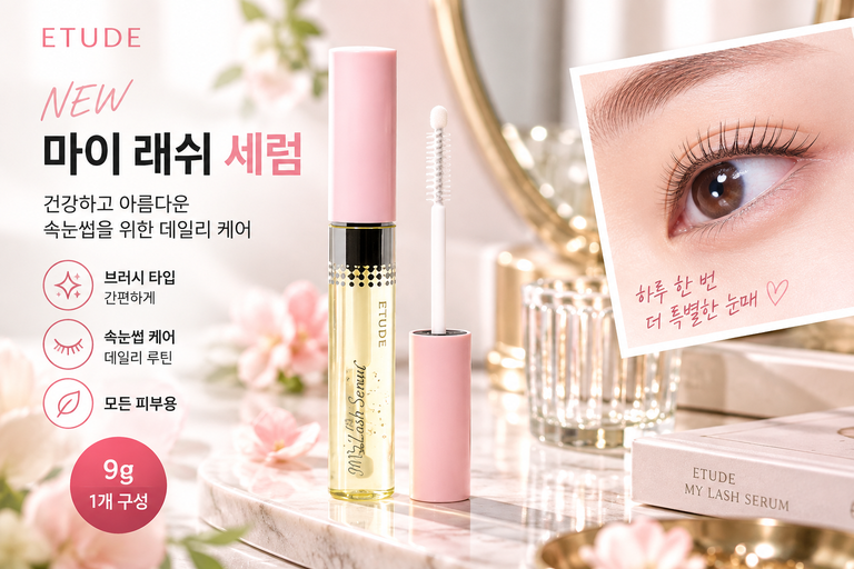 에뛰드 마이 래쉬 세럼 9g 속눈썹 영양제 속눈썹 세럼 추천