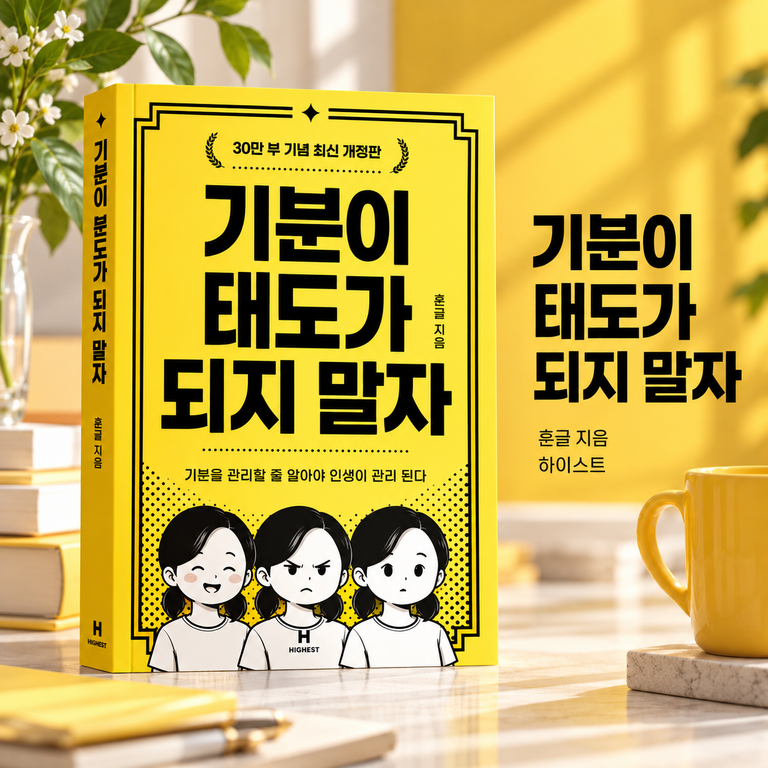 기분이 태도가 되지 말자 김수현 감정관리 자기계발 책 추천 하이스트