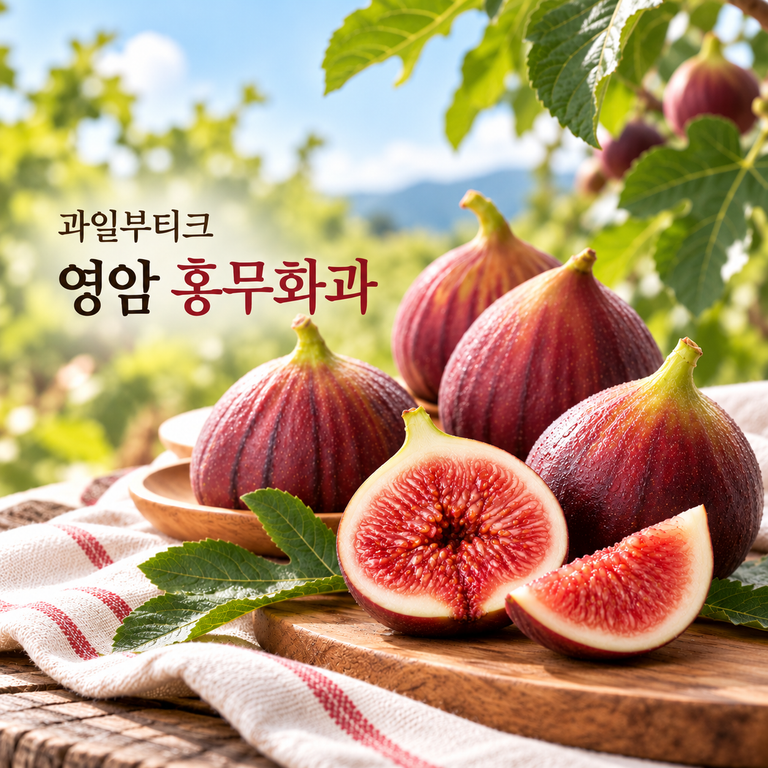 무화과 청무화과 영암 홍무화과 당일수확 산지직송 제철과일 500g 1kg 2kg 과일부티크