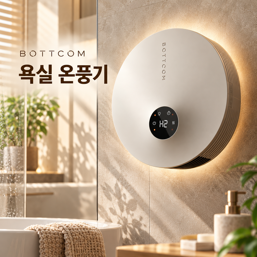 바툼 욕실 온풍기 4.0 BTF-2000 벽걸이 화장실 전기 온풍기 욕실난방기 제품 이미지