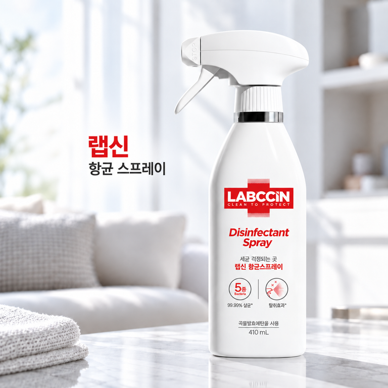 랩신 V3 항균 스프레이 살균제 410ml 2개 물체용 분무기형 살균 스프레이