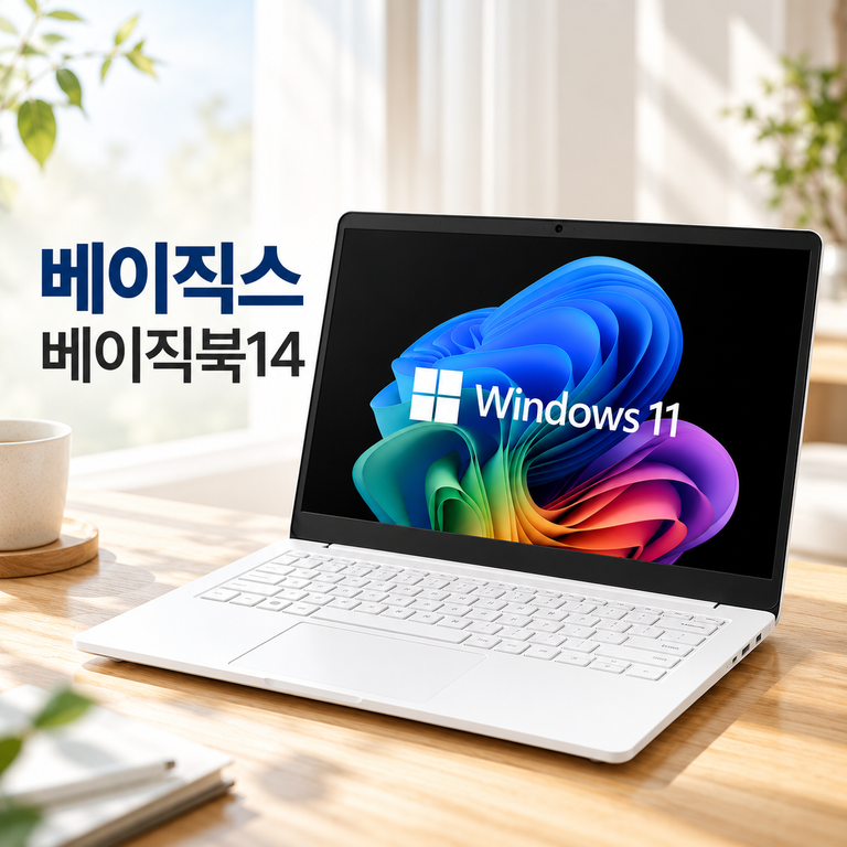 베이직스 베이직북14 14인치 8GB 256GB FHD 사무용 업무용 인강용 가벼운 노트북