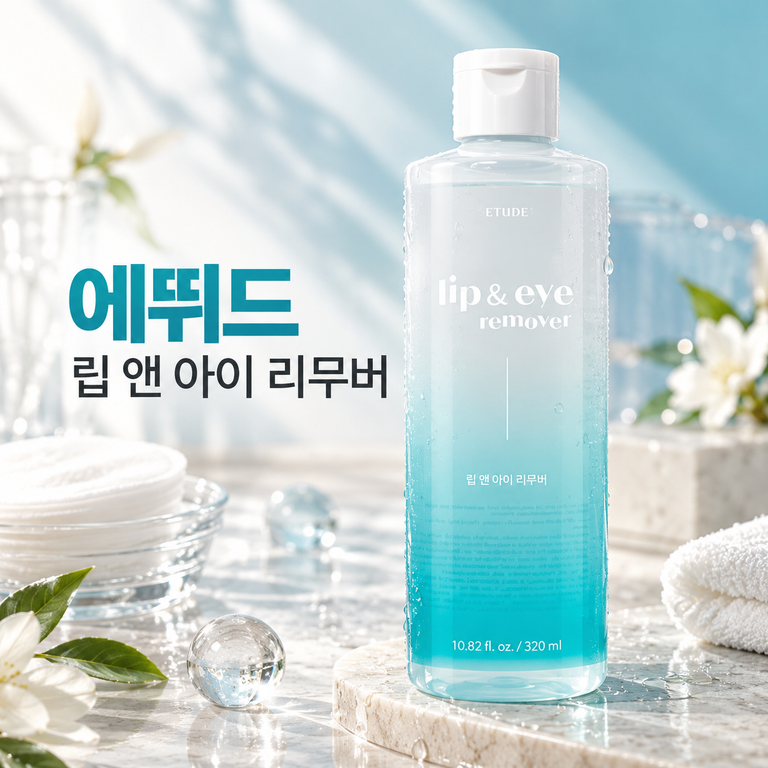 에뛰드 립 앤 아이 리무버 320ml 대용량 포인트 메이크업 아이립 클렌저