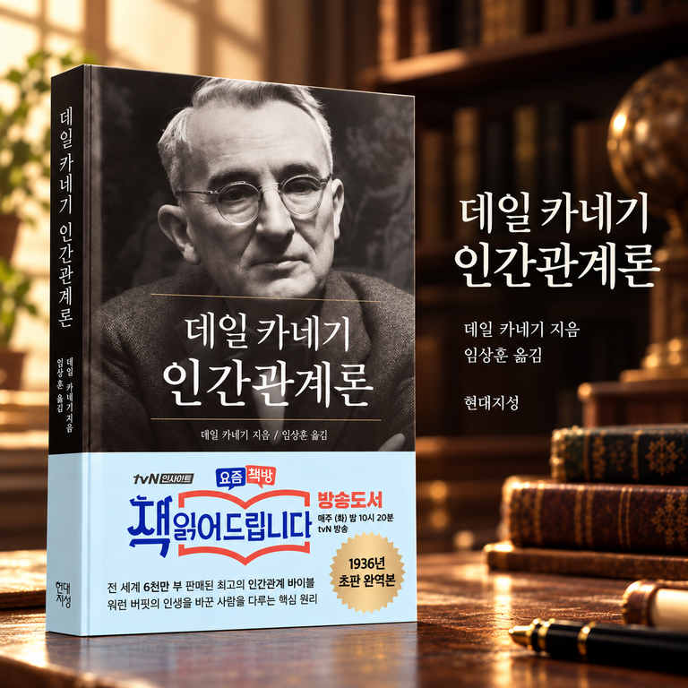데일 카네기 인간관계론 현대지성 완역본 인간관계 자기계발 책 추천