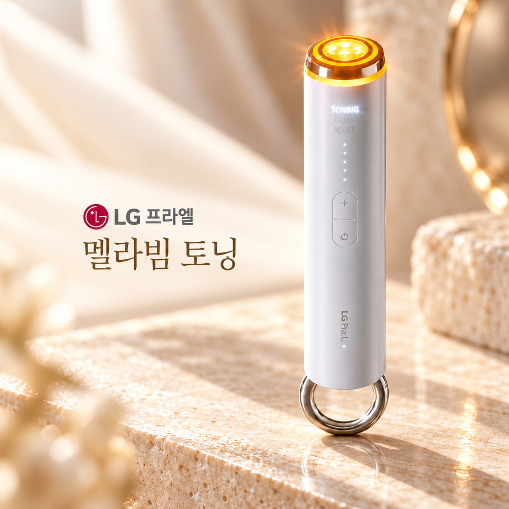 LG 프라엘 멜라빔 토닝 190g 색소침착 톤케어 미백 피부관리기 LED 홈케어 디바이스 제품 이미지