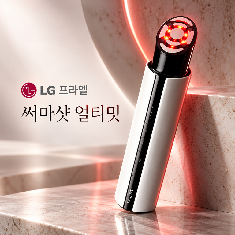 LG 프라엘 써마샷 얼티밋 고주파 피부관리기 탄력 모공 홈케어