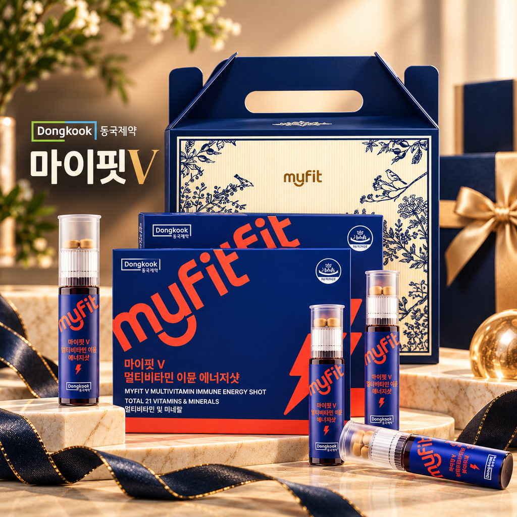 동국제약 마이핏V 멀티비타민 이뮨 에너지샷 30병 액상비타민 선물포장 추천 제품 이미지