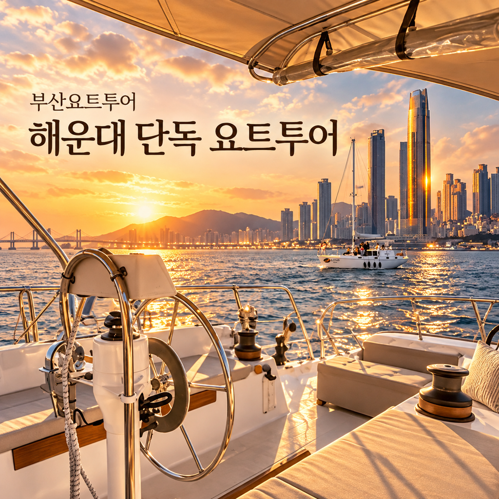 부산 요트투어 단독대여 해운대 광안리 더베이101 야경 데이트 폭죽 드론쇼 예약 제품 이미지